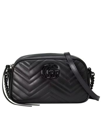 Gucci GG Marmont Small Shoulder Bag Black