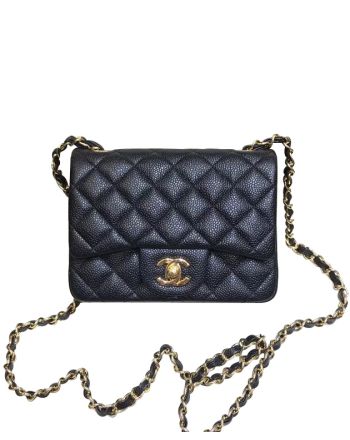 Chanel Mini Classic Boy Flap Bag A01115 Black