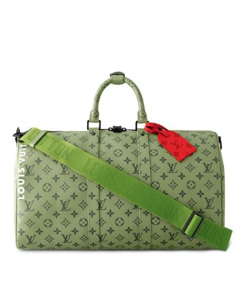 Louis Vuitton Keepall Bandouliere 45 M23962 Green