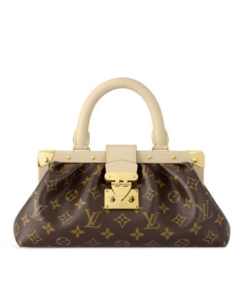 Louis Vuitton Monogram Clutch M46544 Brown